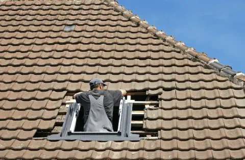 Pose de velux - Ligré